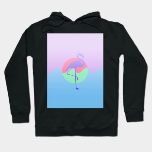 Purple Flamingo Hoodie